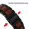 Luxury Metal and Wooden Strap for Apple Watch - TAG