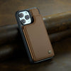 Premium Shockproof Leather Wallet Cover with Magnetic Card Holder Phone Case for iPhone - TAG