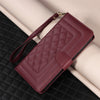 Premium Leather Wallet Flip Case with Magnetic Stand All-in-One Book Cover for iPhone - TAG