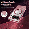Glittery Mag Safe Slim Plating Soft Cover Case for Google - Shiny Transparent Bling Protection - TAG