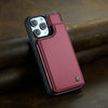 Premium Shockproof Leather Wallet Cover with Magnetic Card Holder Phone Case for iPhone - TAG