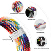 Rainbow Nylon Apple Watch Band Strap – Ultra-Durable, Breathable Bracelet for iWatch Series SE Ultra - TAG