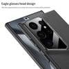 Ultrathin Mecha Shield Hard PC Matte Case for Samsung Galaxy Ultra - Frosted Shockproof Cover with Advanced Lens Protection - TAG