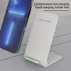 Fast Wireless Charger Stand for iPhone Pro Max & Samsung Note Ultra - Foldable, Quick Charging Dock for Mobile Devices -TAG