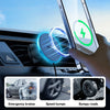 15W MagSafe Wireless Car Charger & Fast Charging Phone with Secure Magnetic Car Phone Holder with 360° Rotation & Quick-Release Grip Mount for iPhone - TAG