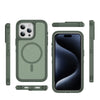 Double Layer Tough Armor Case for iPhone Matte Magnetic Shockproof - TAG