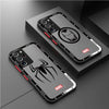 Marvel Hero Shield Matte Shockproof Case for Samsung Galaxy Ultra, Note, and Plus – Durable Logo Design Cover - TAG