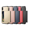 Tough Armor Slide Card Slot Holder Cover Case for iPhone - TAG