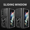 Shockproof Armor Slide Case for Samsung Galaxy Z Fold & Z Flip with Camera Lens Protection – Durable, Impact-Resistant Cover- TAG