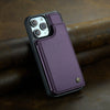 Premium Shockproof Leather Wallet Cover with Magnetic Card Holder Phone Case for iPhone - TAG
