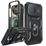 Military-Grade Armor Case for iPhone XS Max, XR Plus – Camera Slide & 360° Rotatable Protection Cover, Shockproof Tough Armor TAG - TAG