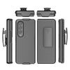 Full-Body Shockproof Belt Clip Holster Armor Case Anti-Slip Grip, Heavy-Duty Protection, Compatible for Samsung Galaxy Z Fold Series - TAG