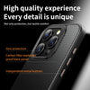 Ultra-Strong Carbon Fiber Magnetic Explosion-Proof Phone Case for iPhone Pro Max - Enhanced Lens Protection with Mag Safe Compatibility & Wireless Charging - TAG