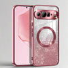 Glittery Mag Safe Slim Plating Soft Cover Case for Google - Shiny Transparent Bling Protection - TAG