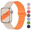 Magnetic Silicone Sport Strap for Apple Watch Ultra, SE & Series – Secure Fit iWatch Band Bracelet- TAG