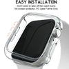 Matte Hard PC Protective Bumper Cover for Apple Watch SE, Series - No Glass, Shockproof Frame - iWatch Accessories - TAG