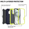 Ultimate Armor Shockproof Defender Case for iPhone Pro Max, X, XS, XR, XS Max & Plus - Tough PC + TPU Hybrid Protection Back Cover - Enhanced Drop & Impact Defense - TAG