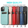 Premium PU Leather Wallet Case with Magnetic Buckle & Card Slot for iPhone – Durable Bracket Cover for TAG