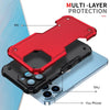 Shockproof Armor Case for iPhone Pro Max XS XR X R S Plus SE - Hybrid Rugged Anti-Shock Protective Full Coverage Case - TAG