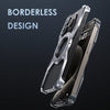 Aluminum Alloy Magnetic Mag Safe Stand Case for iPhone Pro Max | Metal Hollow Rimless Bumper Cover Funda-TAG - Ultimate Protection & Style -TAG