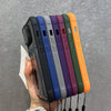 Clear Shockproof Wallet Case with Foldable Stand & Glass Lens Protector for iPhone - TAG