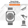 Premium Milanese Loop Metal Bracelet for Apple Watch Ultra Series SE - Sleek Magnetic Stainless-Steel Strap - TAG