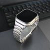 Ultra Titanium Luxury Metal Bracelet for Apple Watch Series SE - Premium iWatch Strap Band for Men & Women - Durable & Stylish Titanium Band - TAG