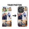 Custom Name & Photo Shockproof Acrylic Personalized DIY Protective Cover Phone Case for iPhone - TAG