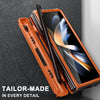 Armorer Rugged Shockproof Samsung Galaxy Z Fold Case with Hinge Protection, Pen Holder, and Stand – Durable, Heavy-Duty Cover for Ultimate Device Defense - TAG