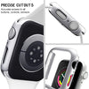 Matte Hard PC Protective Bumper Cover for Apple Watch SE, Series - No Glass, Shockproof Frame - iWatch Accessories - TAG