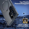 Frosted Shield: Premium Mag Safe Shockproof TPU Case for Samsung Ultra Plus - Magnetic Holder Included - TAG