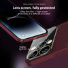 Luxury Matte Magnetic Case with MagSafe Wireless Charging for iPhone with Camera Lens Protector - TAG