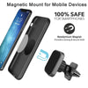 Universal Magnetic Air Vent Clip Car Phone Mount for iPhone & Samsung Galaxy - Strong Hold, Secure Grip, Premium Cell Phone Car Holder -TAG