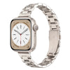 Premium Thin Strap Stainless Steel Apple Watch Band for Series SE, Ultra, and iWatch - Durable Metal Bracelet - TAG