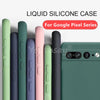Google Pixel Pro Liquid Silicone Shockproof Phone Case | Soft Original Fundas Coque Cover - Google Pixel Pro -TAG