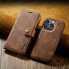 Detachable Magnetic Leather Wallet Case for iPhone Pro Max, Plus, XS, XR, X, SE - Card Holder Flip Cover Coque-TAG, Shockproof & Stylish - TAG