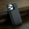 Premium Shockproof Leather Wallet Cover with Magnetic Card Holder Phone Case for iPhone - TAG