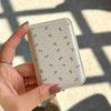 Lovely Floral Mag Safe Card Pocket Wireless Charging Phone - Wave Point IMD Cover - TAG