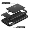 Tough Armor Slide Card Slot Holder Cover Case for iPhone - TAG