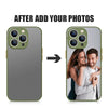 Custom Name & Photo Shockproof Acrylic Personalized DIY Protective Cover Phone Case for iPhone - TAG
