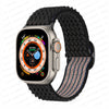 Style Ease Premium Nylon Wrap Band for Apple Watch - Adjustable, Comfortable, Sleek TAG Design - TAG