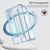 ClearGuard Armor Case for Samsung Galaxy Z Fold - Tough Transparent Hard Shell with Screen Glass Film, Hinge Stand & Full Body Protection - TAG