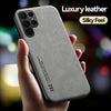 Case for Samsung Luxury Leather Protective with Magnetic Car Holder - TAG