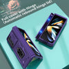 Samsung Galaxy Z Fold Series Hinge Kickstand Protective Case – Foldable Shockproof Cover with Built-in Stand for Galaxy Z Fold - TAG