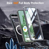 Google Pixel Pro XL Shockproof Dual Layer Glass Case with Mag Safe & Wireless Charging Compatibility – Clear Protection Cover - TAG