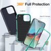 Heavy Armor Shockproof Metal Bracket Case for iPhone Pro Max, Plus, SE, X, Xs, XR - Ultra Durable Back Cover with TAG Protection - TAG