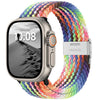 Rainbow Nylon Apple Watch Band Strap – Ultra-Durable, Breathable Bracelet for iWatch Series SE Ultra - TAG