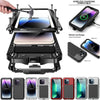 Ultimate Heavy Duty Military Tough Metal Case with Gorilla Glass - Shockproof Protective Cover for iPhone - TAG