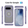 Luxury Military-Grade Protection, A Matte Bumper Hybrid PC Back Cover with Magnetic Shockproof Armor Case for Google Pixel 9/8 Pro/8A – TAG