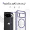 Luxury Military-Grade Protection, A Matte Bumper Hybrid PC Back Cover with Magnetic Shockproof Armor Case for Google Pixel 9/8 Pro/8A – TAG